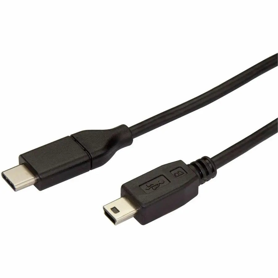 StarTech.com USB-C to Mini-USB Cable - 6.6ft (2m), USB 2.0 Data Transfer Cable with Thunderbolt 3 Compatibility