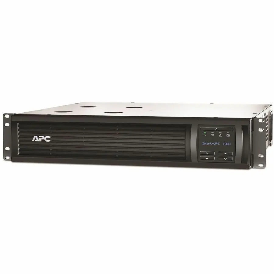 APC Smart-UPS, Line Interactive, 1000VA, Rackmount 2U, 120V, 6x NEMA 5-15R outlets, SmartConnect Port+SmartSlot, AVR, LCD