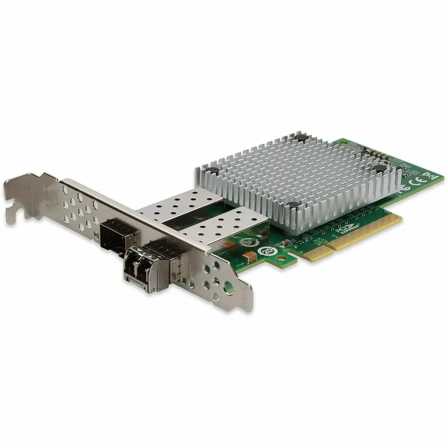 AddOn QLogic QLE3442-SR-CK Dual 10GbE Network Interface Card with SFP+ Transceivers for Servers and Workstations