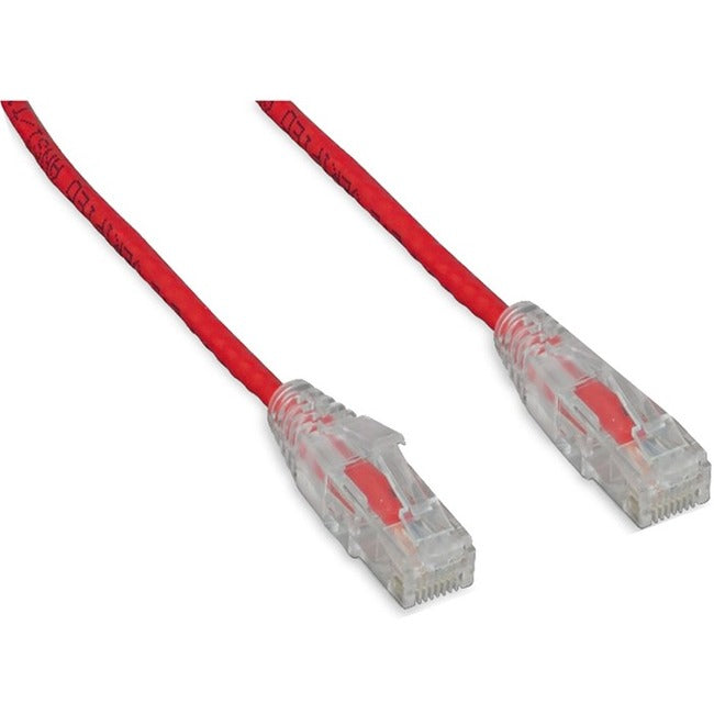 ENET Cables C6-RD-SCB-25-ENC 25-Foot Cat6 Red Slim Network Cable