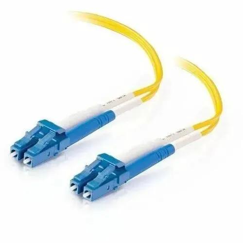 C2G 6.6ft (2m) LC-LC 9/125 Single-Mode Fiber Optic Cable by Legrand Group - Yellow by Legrand Group