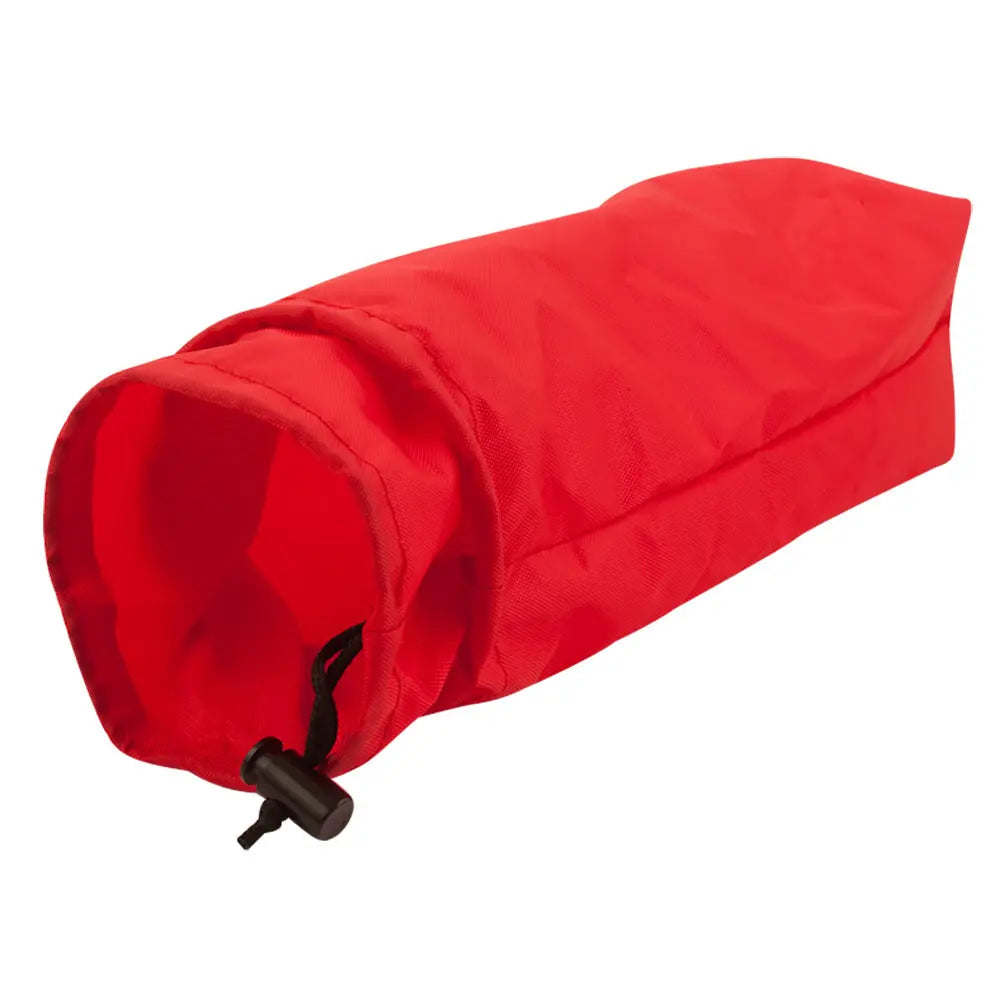 Sea-Dog Nylon Deck Plate Bag - 5 Inch x 10 Inch Red for Waterproof Storage
