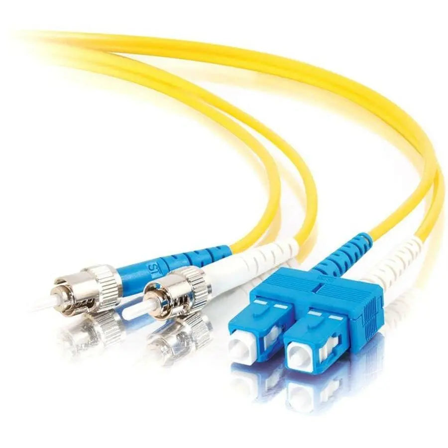 Legrand C2G Duplex Fiber Patch Cable 2M - Singlemode 9/125 OS1/2, Yellow