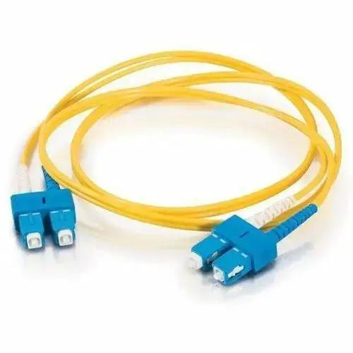 C2G 10m SC-SC 9/125 Duplex Single-Mode OS2 Fiber Optic Cable - Yellow by Legrand Group