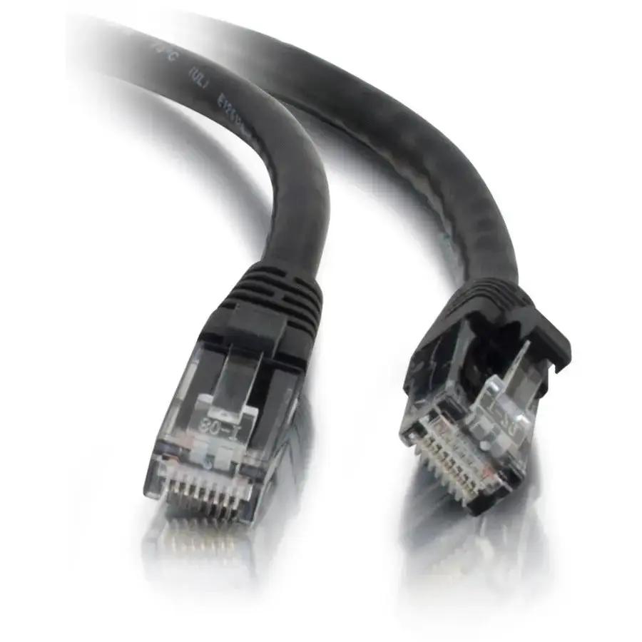 C2G 1ft Cat5e Ethernet Cable - Snagless Unshielded (UTP) - Black by Legrand Group