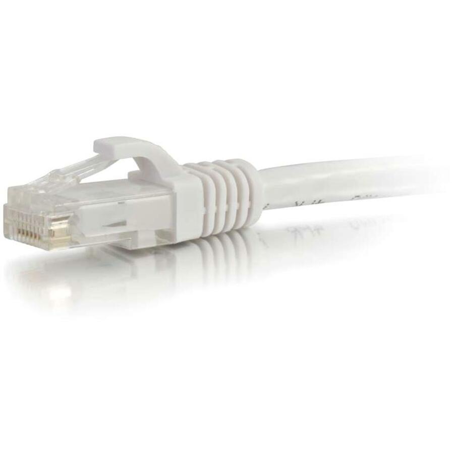 Legrand Group C2G 25ft Cat5e Unshielded Ethernet Cable - Snagless UTP Network Patch Cord in White