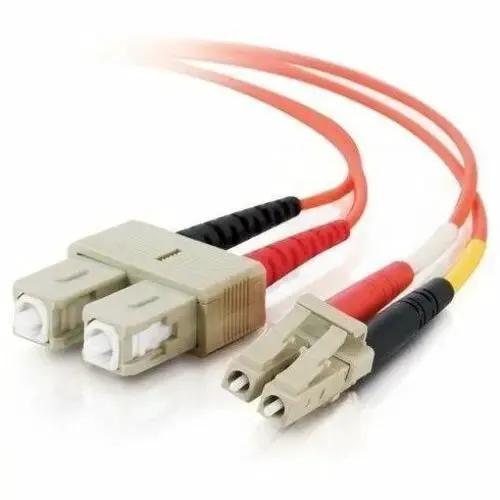 Legrand Group C2G 2m LC-SC 62.5/125 OM1 Duplex Multimode Fiber Optic Cable - Orange by Legrand Group