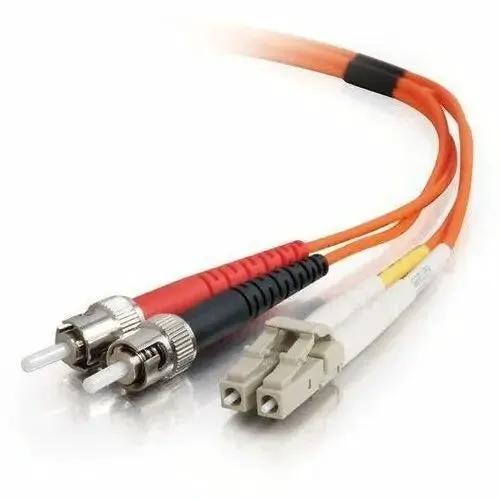 C2G 2m LC-ST 62.5/125 OM1 Duplex Multimode Orange Fiber Optic Cable - Legrand Group Part 33164 by Legrand Group