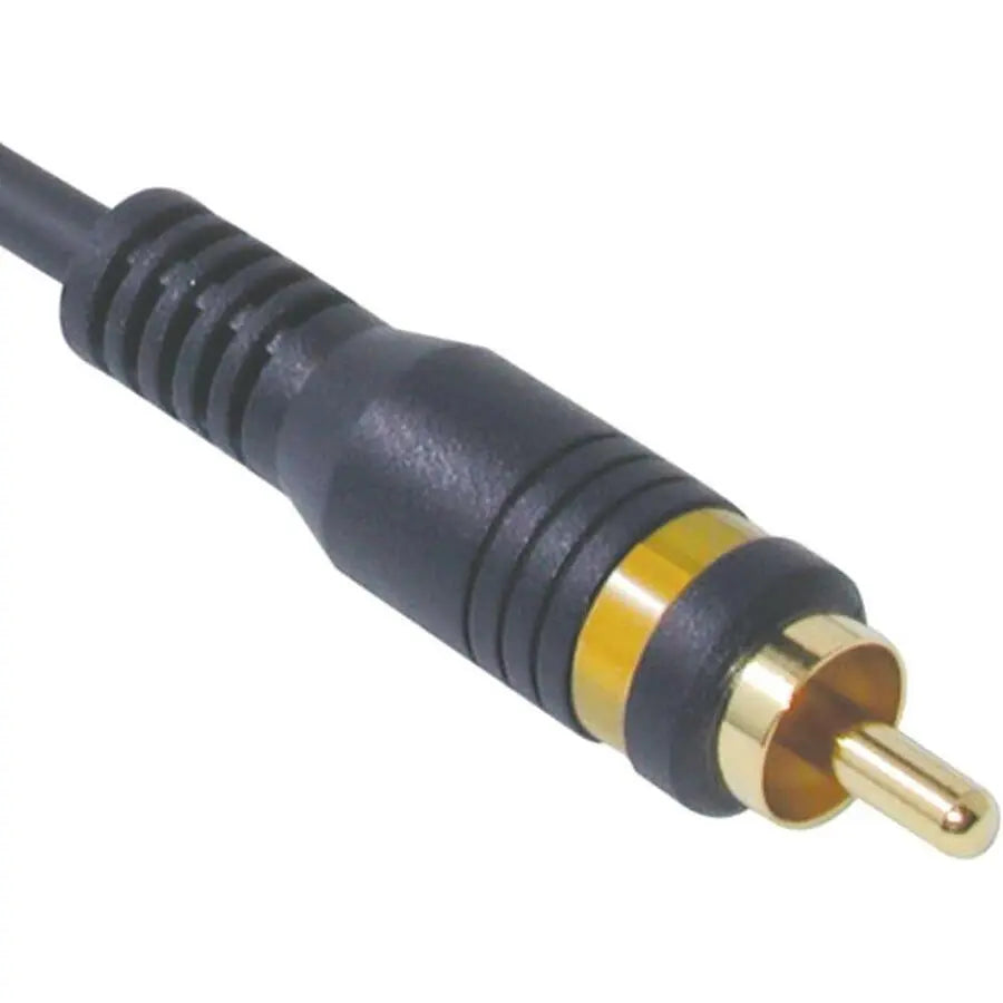 C2G 12ft Velocity RCA Video Interconnect Cable - High-Performance Composite Video Cable by Legrand Group
