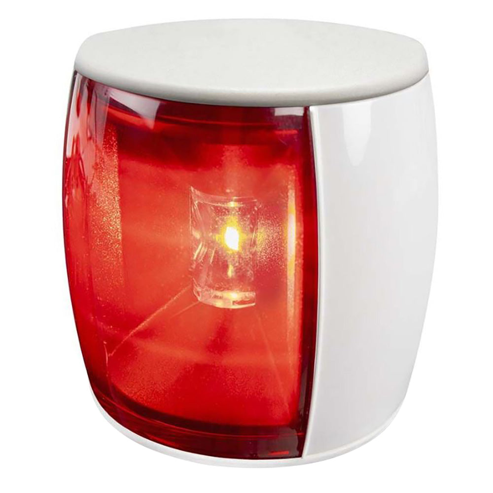 Hella Marine NaviLED PRO Port Navigation Lamp - 2 Nautical Miles - White Shroud