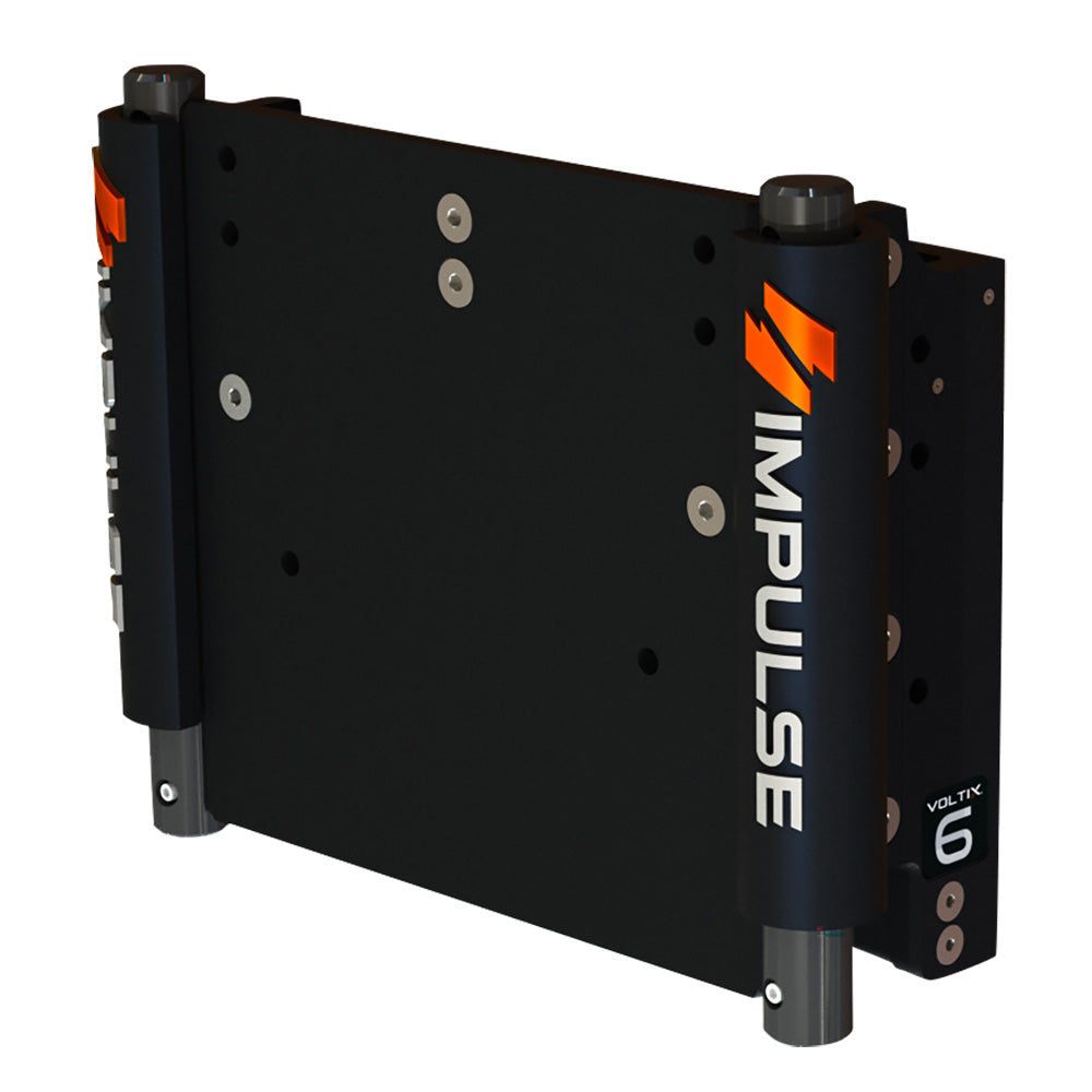Impulse XL 6-Inch Set Back Electric Jack Plate with Standard Control - Black Anodize by Impulse Part 75053-B