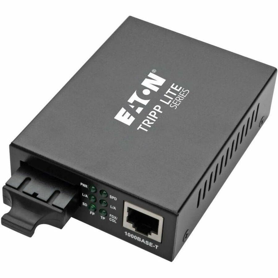 Eaton Tripp Lite Series N785-INT-SC-MM Gigabit Multimode Fiber to Ethernet Media Converter