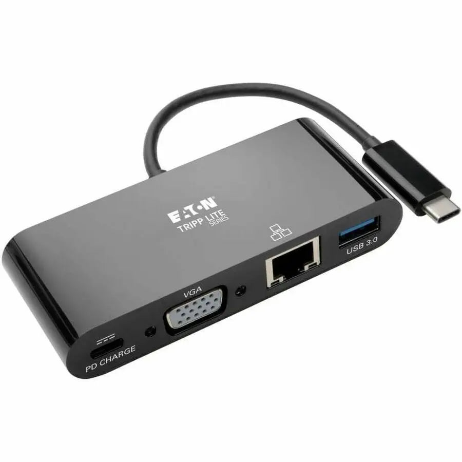 Eaton Tripp Lite Series U444-06N-VGUB-C USB-C to VGA Multiport Adapter Docking Station