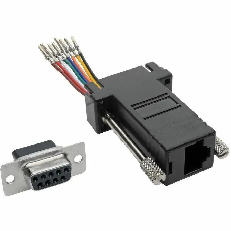 Tripp Lite by Eaton DB9 to RJ45 Modular Serial Adapter (F/F) for RS-232, RS-422, RS-485 by Eaton Corporation