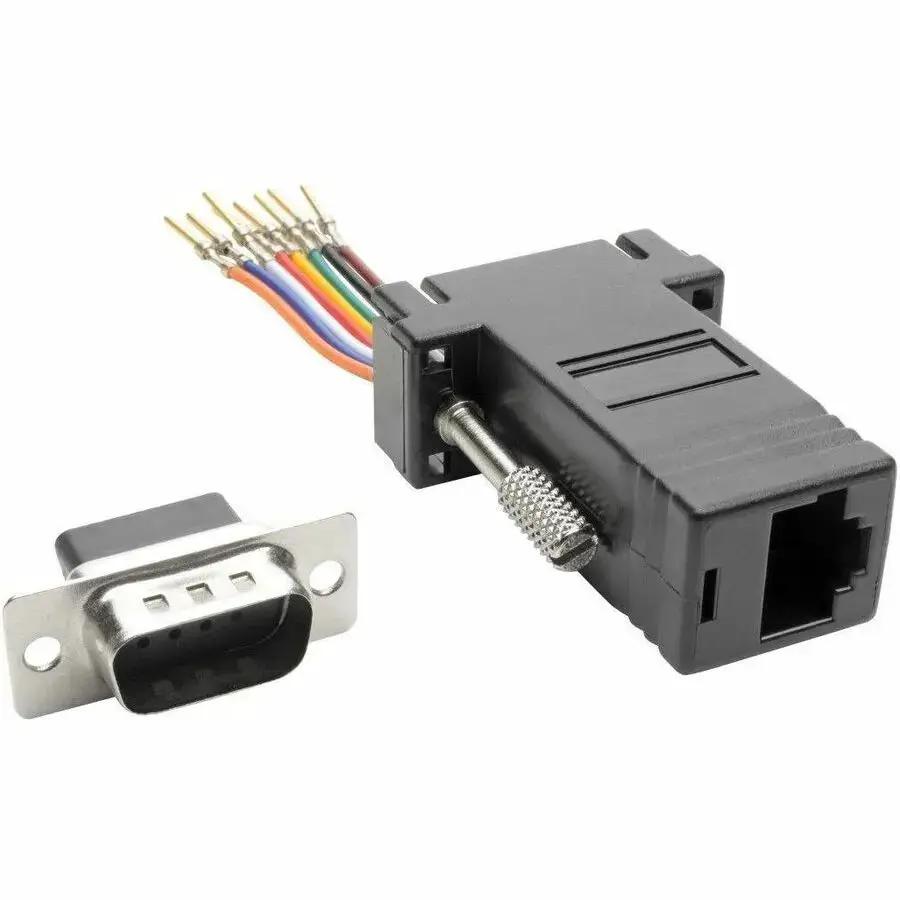 Eaton Tripp Lite Series P440-89FM DB9 to RJ45 Modular Serial Adapter (M/F) for RS-232, RS-422, RS-485 Connections by Eaton Corporation