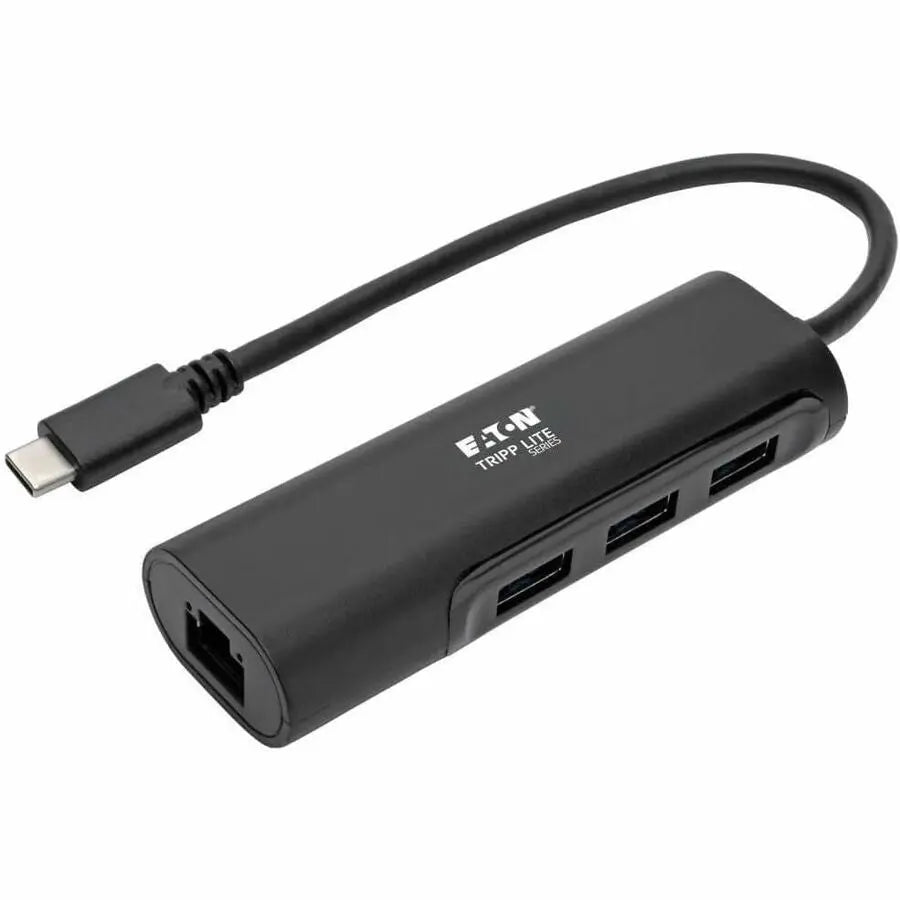 Eaton Tripp Lite Series U460-003-3A1GB USB-C Portable Hub with Gigabit Ethernet and 3 USB-A Ports