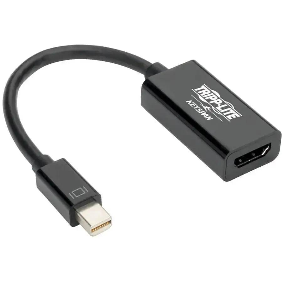 Tripp Lite by Eaton Keyspan Mini DisplayPort to HDMI 4K Adapter (Part P137-06N-HD4K6B) for Ultra HD Video and Audio by Eaton Corporation