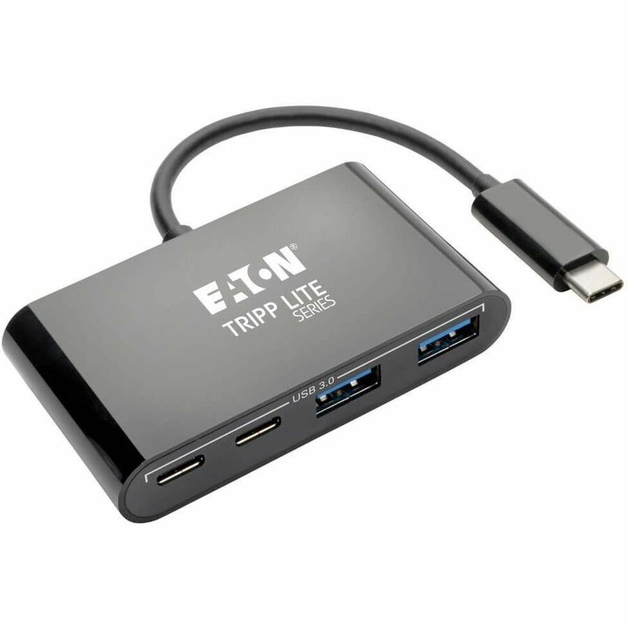 Eaton Tripp Lite Series U460-004-2A2CB 4-Port USB 3.1 Gen 1 USB-C Portable Hub for Mac, Chromebook, PC, and More