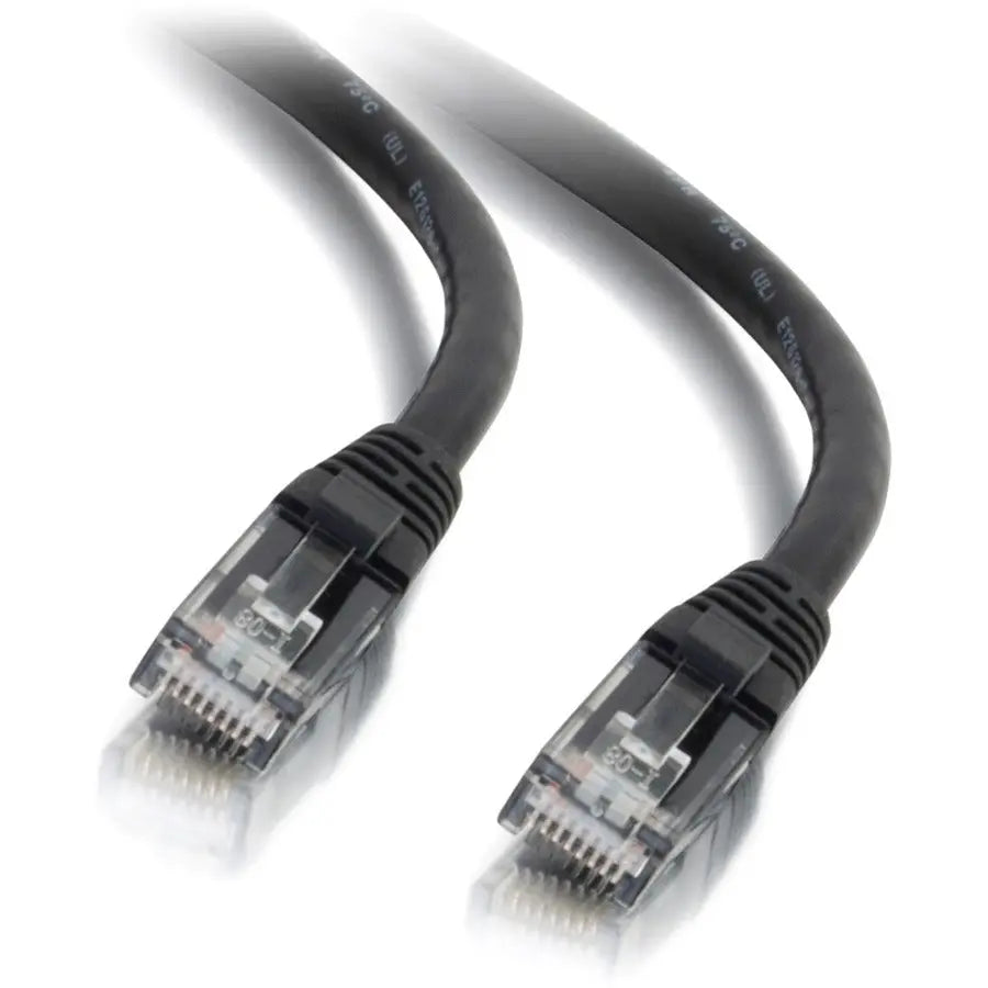 C2G 3ft Cat6 Snagless Unshielded UTP Ethernet Network Patch Cable (RJ45), Black, Standard RJ45 Connectors, 5600pf/100m