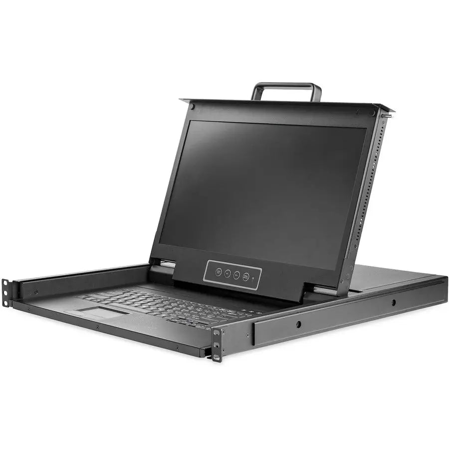 StarTech.com RKCONS17HD 17.3" HD Rackmount KVM Console - Single Port VGA with 1080p LCD Monitor