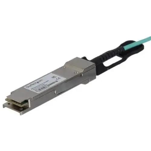 StarTech.com QSFP40GAO10M Fiber Optic Network Cable - 10 Meter 40 GbE QSFP+ Active Optical Cable by StarTech.com