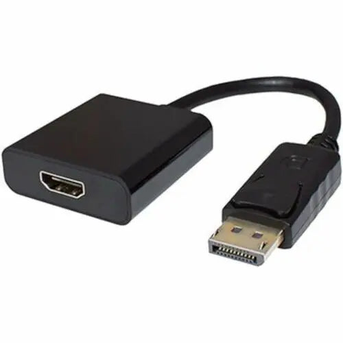 Weltron DisplayPort Male to HDMI Female Adapter - High-Resolution Video and Audio Compatibility