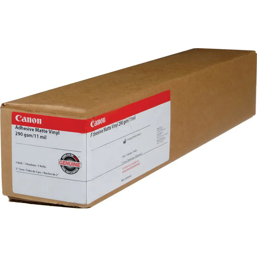 Canon Adhesive Matte Vinyl - 54.6-Inch Roll for Eye-Catching Prints