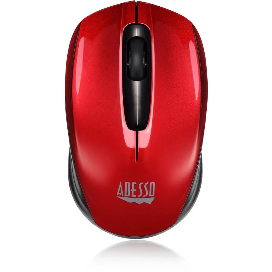 Adesso iMouse S50R 2.4GHz Wireless Mini Mouse - Compact, Portable, with 1200 DPI Optical Sensor