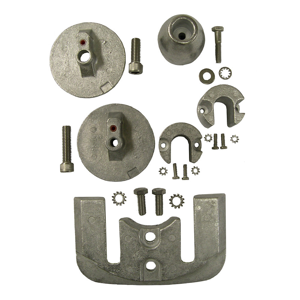 Performance Metals Mercruiser Bravo 3 (2004 & Later) Complete Aluminum Anode Kit