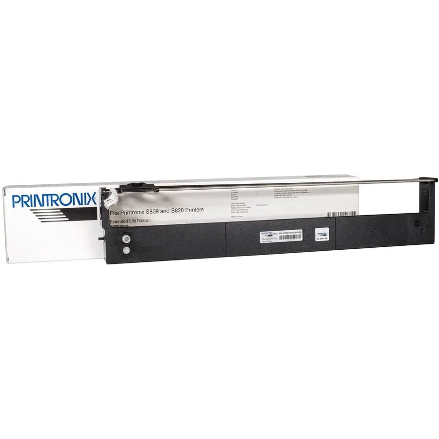 Printronix Original 260059-002 Extended Life Dot Matrix Ribbon Cartridge – Black, 6 Pack