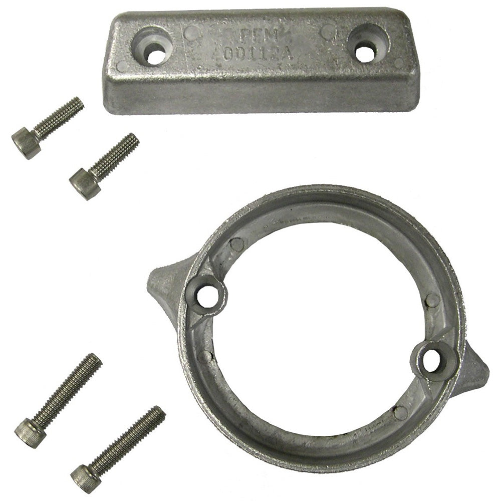 Performance Metals Volvo Penta 290 Duo Prop Complete Aluminum Anode Kit - Part Number 10277A