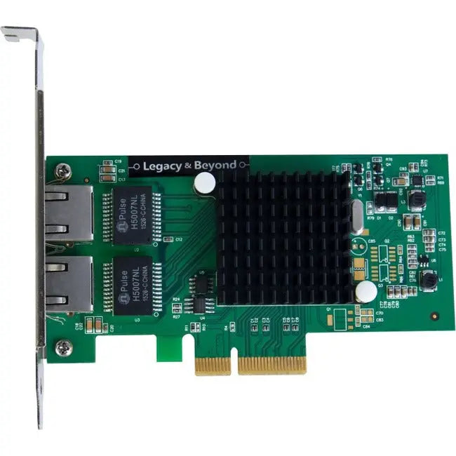 SIIG I350-T2 Dual-Port Gigabit Ethernet PCIe Card for Servers and Desktops
