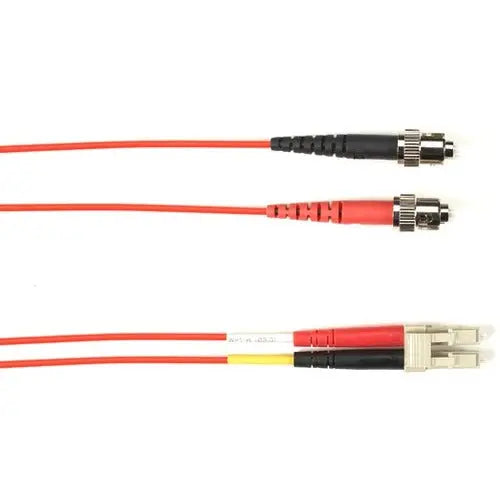 Black Box Corporation FOLZH62-010M-STLC-RD Fiber Optic Duplex Patch Network Cable