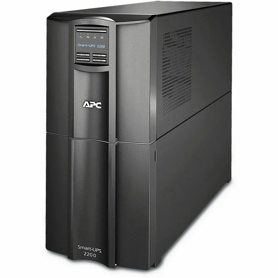 APC Smart-UPS, Line Interactive, 2200VA, Tower, 120V, 8x NEMA 5-15R+2x NEMA 5-20R outlets, SmartConnect Port+SmartSlot, AVR, LCD