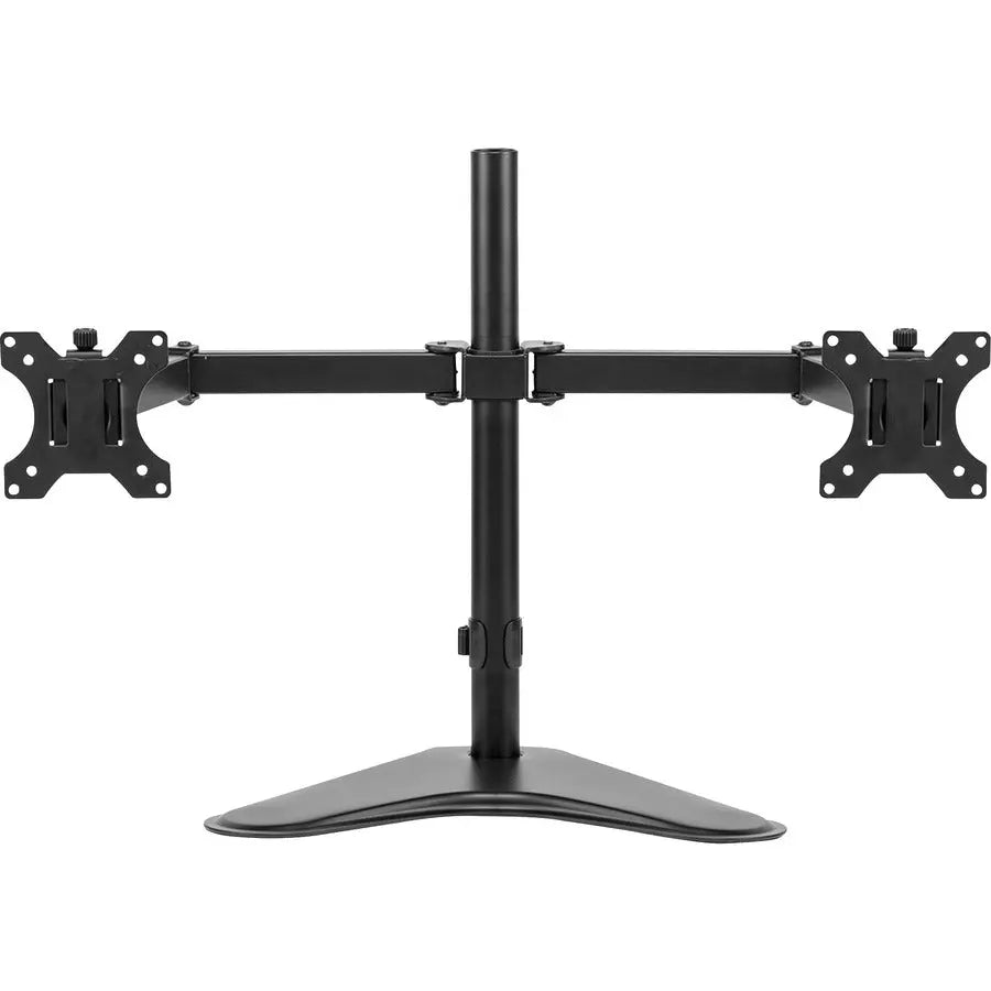 Fellowes Professional Series Freestanding Dual Horizontal Monitor Arm - Supports 27-Inch Monitors up to 17.6 lbs
