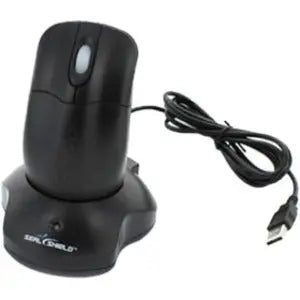 Seal Shield Seal Storm Wireless Mouse - Black, RF Connectivity, Rechargeable, IP68 Waterproof, Model STM042WE