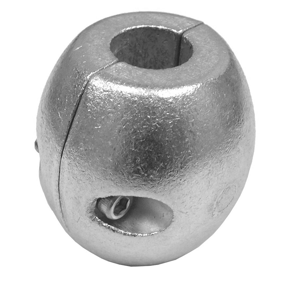 Performance Metals 3/4 inch Streamlined Shaft Anode - Aluminum with Red Spot Wear Indicator