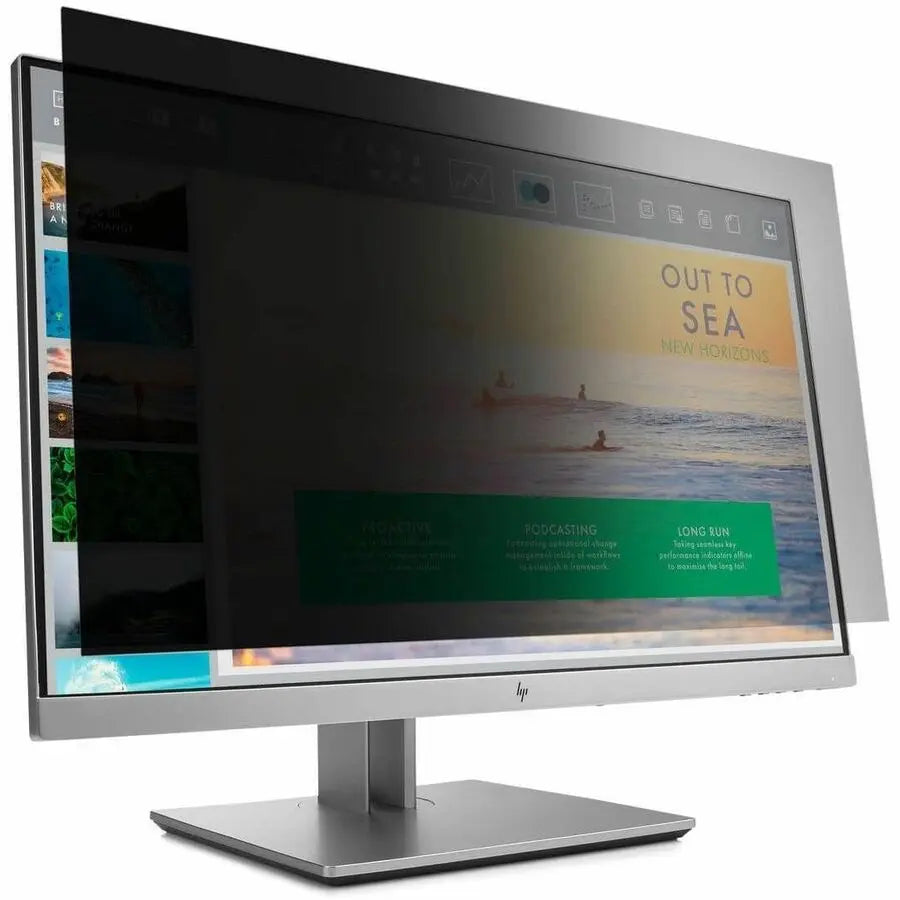 Targus 4Vu Privacy Screen for HP EliteDisplay E233 and Z23n G2 – Clear, 19-inch Anti-Glare Privacy Filter with Blue Light Filtering