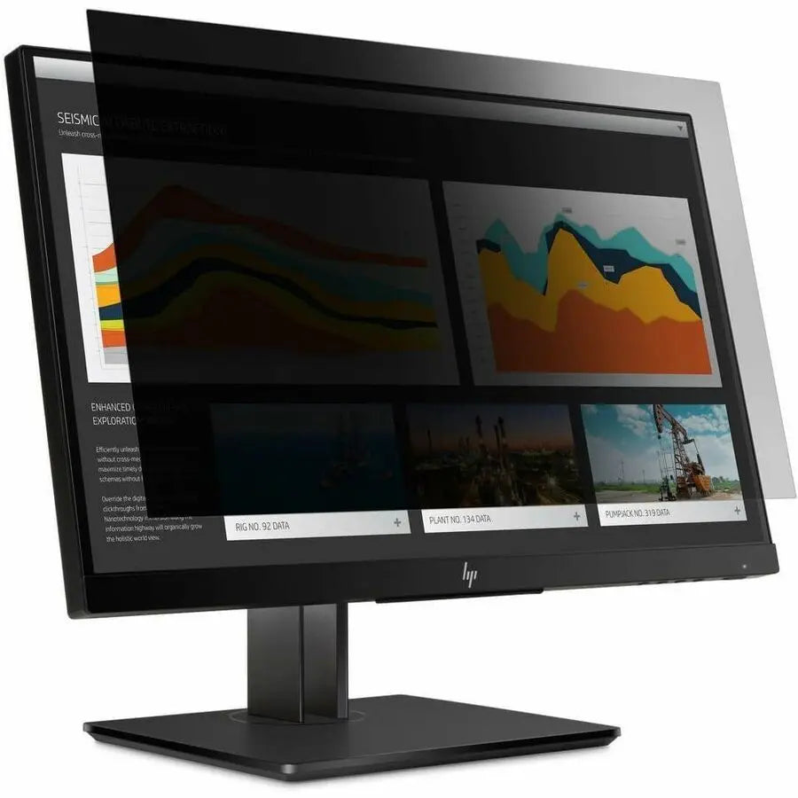 Targus 4Vu Privacy Screen for HP EliteDisplay E223 and Z22n G2 - Clear, 16:9 Widescreen Privacy Filter with Anti-Reflective Coating and Blue Light Filtering