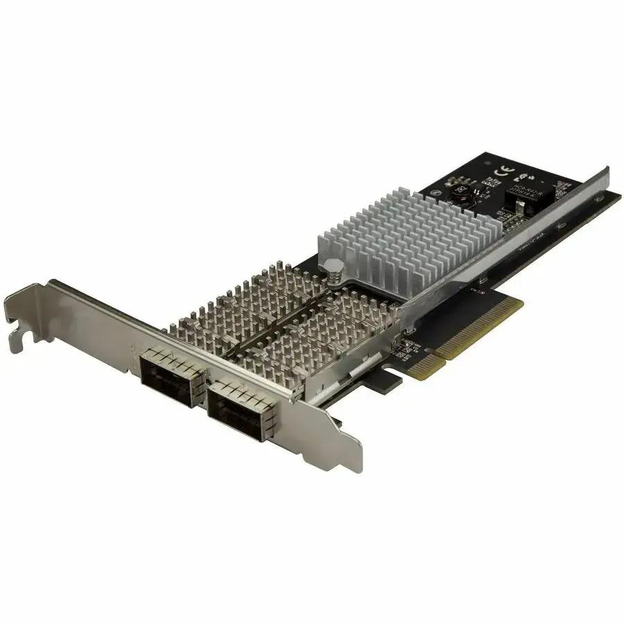 StarTech.com PEX40GQSFDPI Dual-Port QSFP+ PCIe Network Interface Card with Intel XL710 Chipset by STARTECH.COM