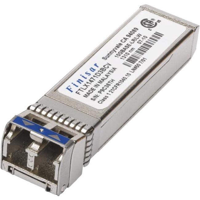 Finisar FTLX1475D3BCV SFP+ Transceiver Module for 10Gb/s Ethernet over Single Mode Fiber