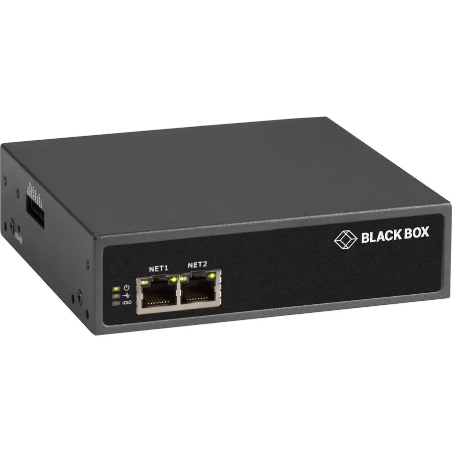 Black Box LES1608A 8-Port Console Server with Cisco Pinout for Remote Network Management