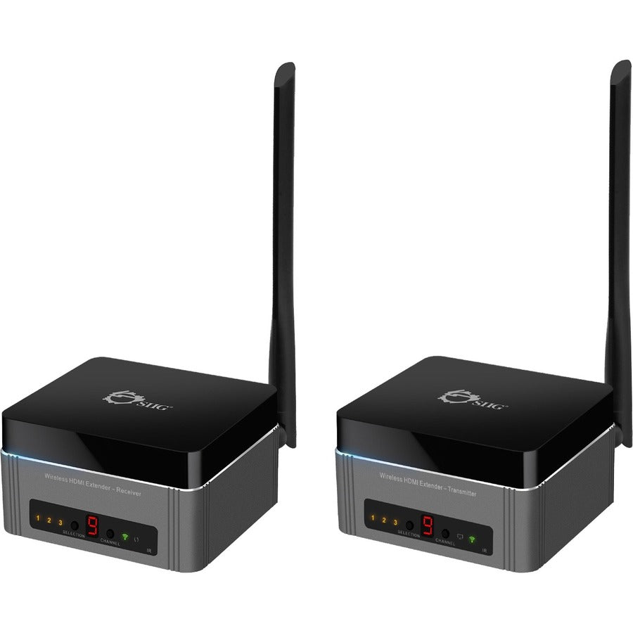 SIIG CE-H22T11-S1 Wireless HDMI Extender Kit for 1080p Full HD Streaming up to 165 ft