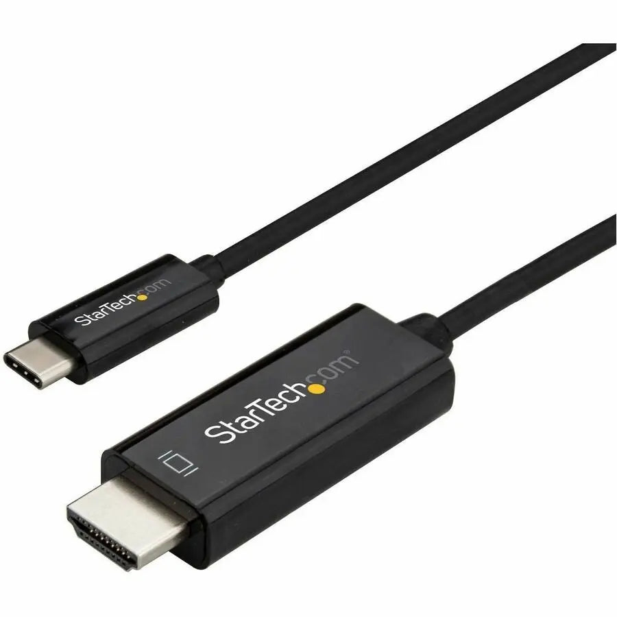 StarTech.com 6ft USB-C to HDMI Cable - 4K at 60Hz, Thunderbolt 3 Compatible, Model CDP2HD2MBNL