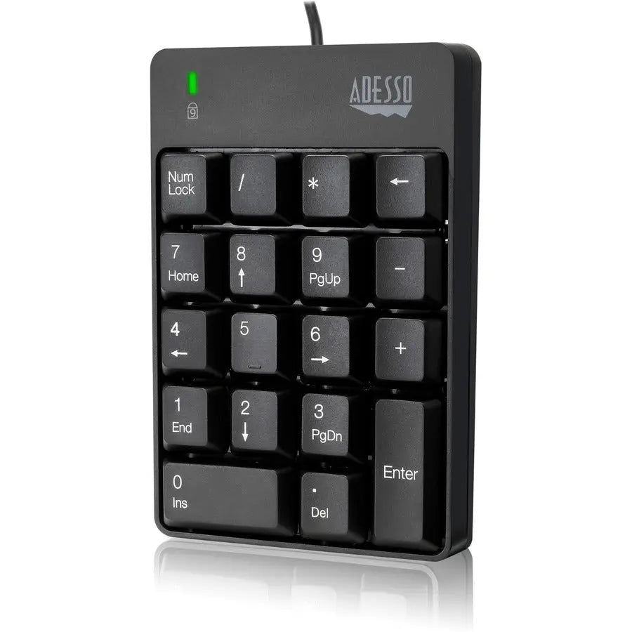 Adesso AKB-601UB USB Spill Resistant 18-Key Numeric Keypad for PC