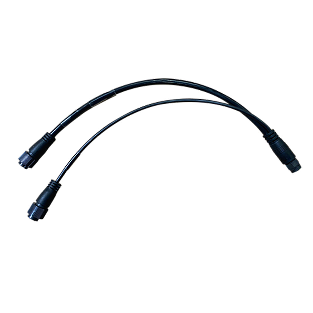 Furuno FCV800 Y-Cable for Multi-Channel CHIRP Transducer - 12-Pin to Dual 10-Pin Connectivity