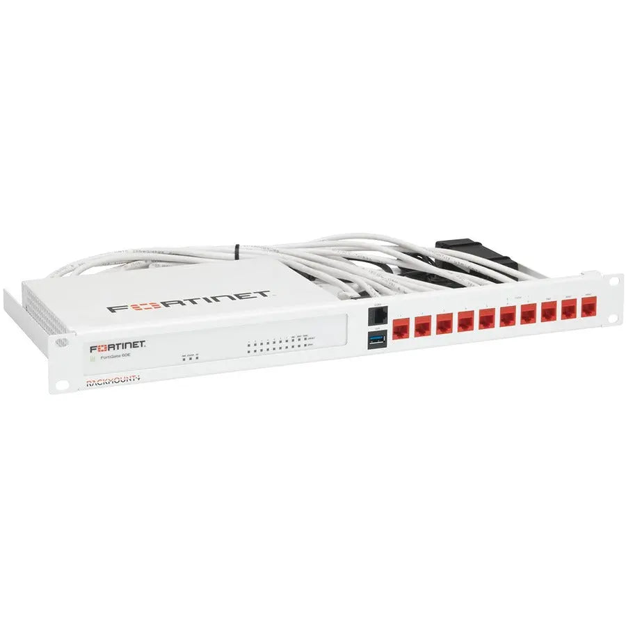 RACKMOUNT.IT RM-FR-T10 Rack Shelf for Fortinet Firewalls - 19 Inch, 1U, Signal White