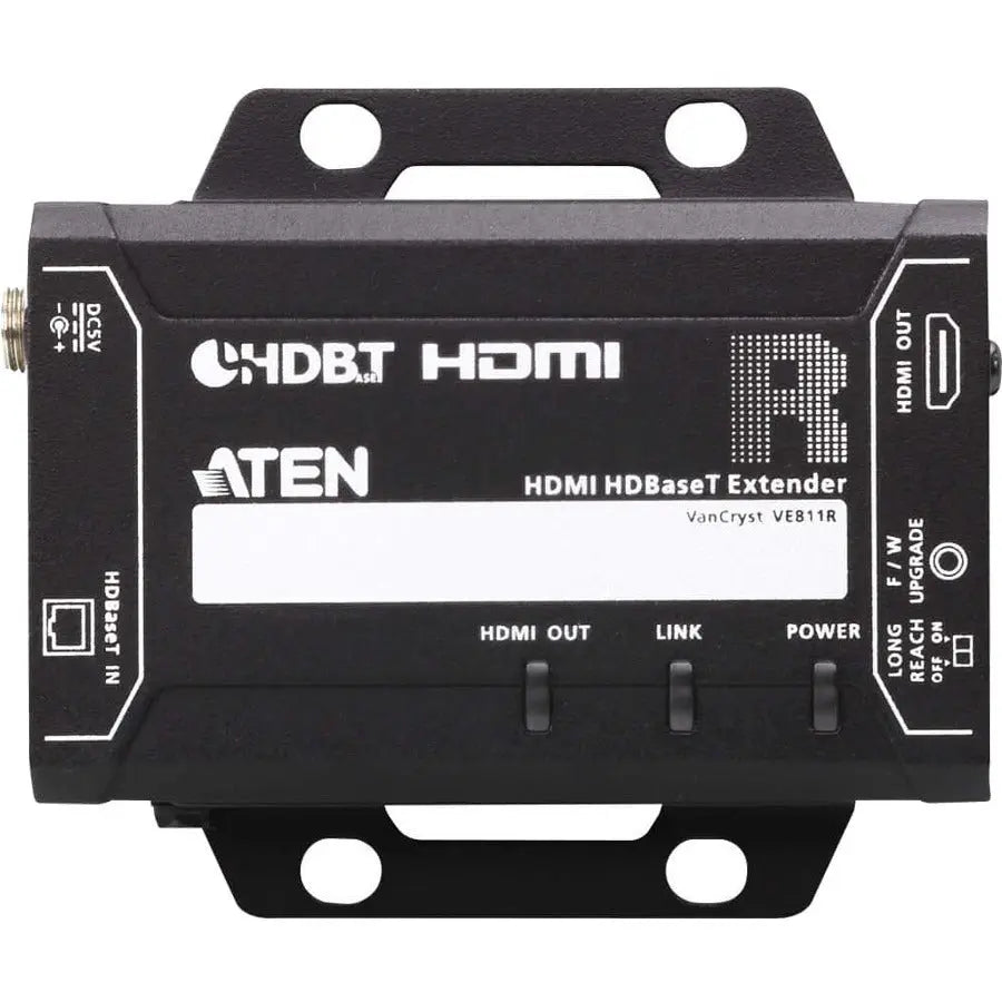 ATEN VE811R HDMI HDBaseT Receiver for Long-Distance 4K Video Extension