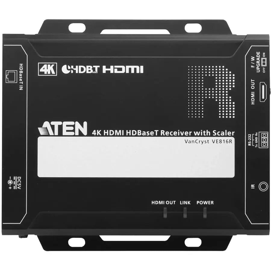 ATEN VE816R 4K HDMI HDBaseT Receiver with Scaler and Video Wall Support