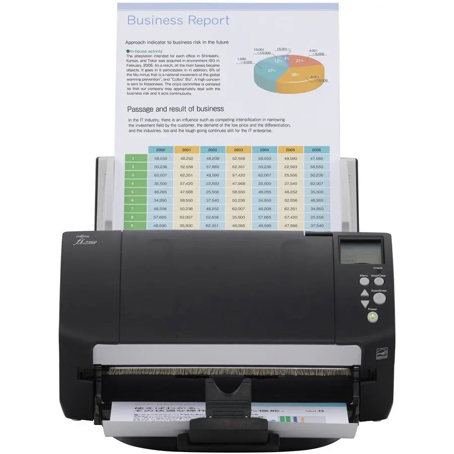 Fujitsu fi-7160 Color Duplex Document Scanner with PaperStream ClickScan Software